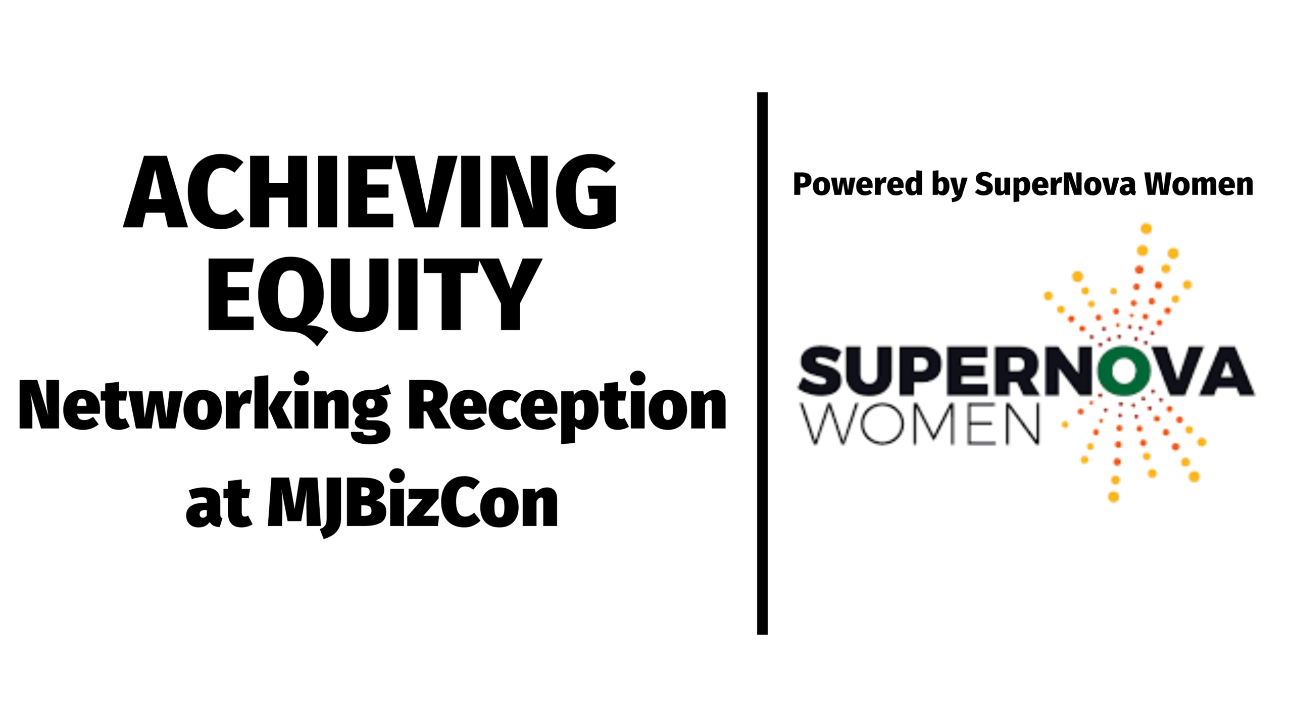 Achieving Equity networking reception