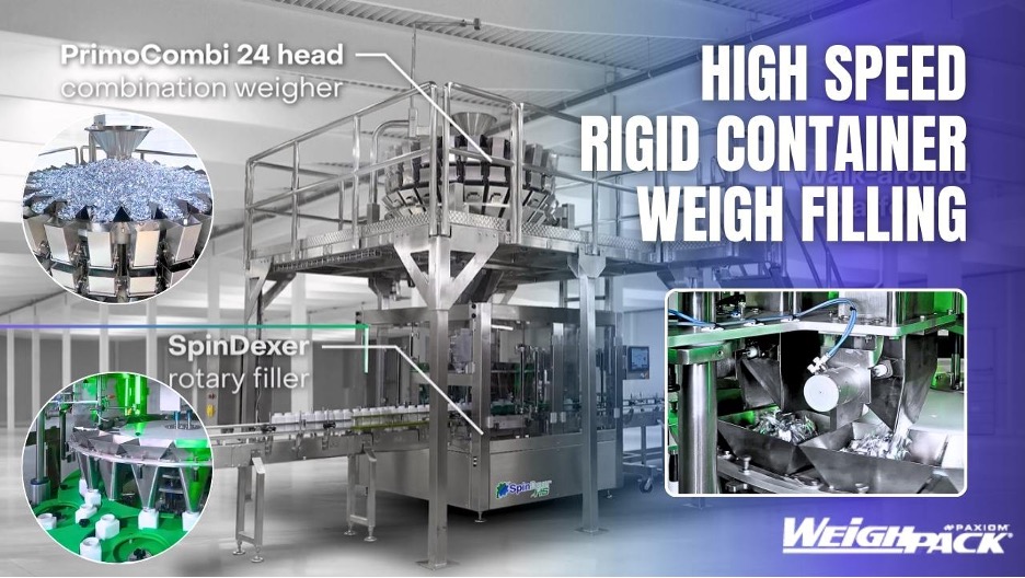 High Speed Rigid Container Weigh Filling - WeighPack Systems