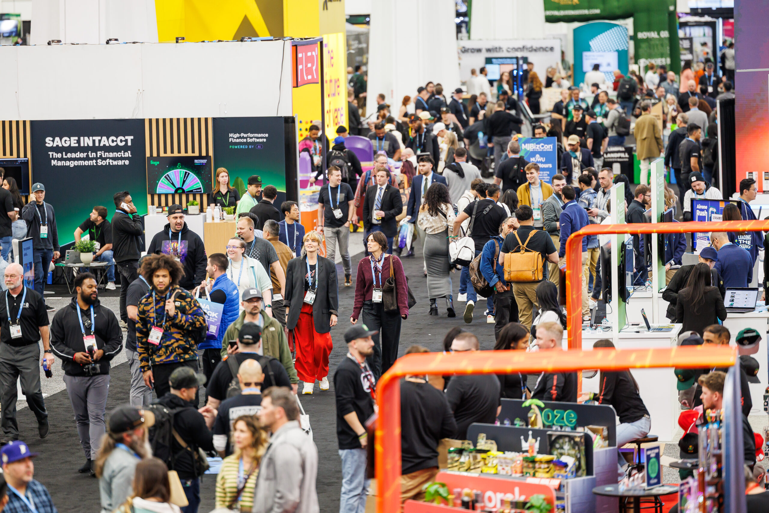 MJBizCon 2025 Expo Floor